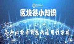 各种比特币钱包的通用性