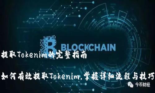 提取Tokenim的完整指南

如何有效提取Tokenim，掌握详细流程与技巧