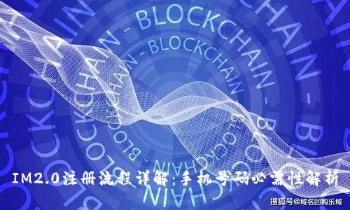 IM2.0注册流程详解：手机号码必需性解析